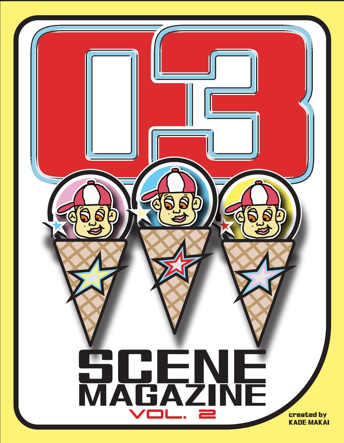 03 Scene Magazine Vol. 2 [Banana Split] (physical magazine)