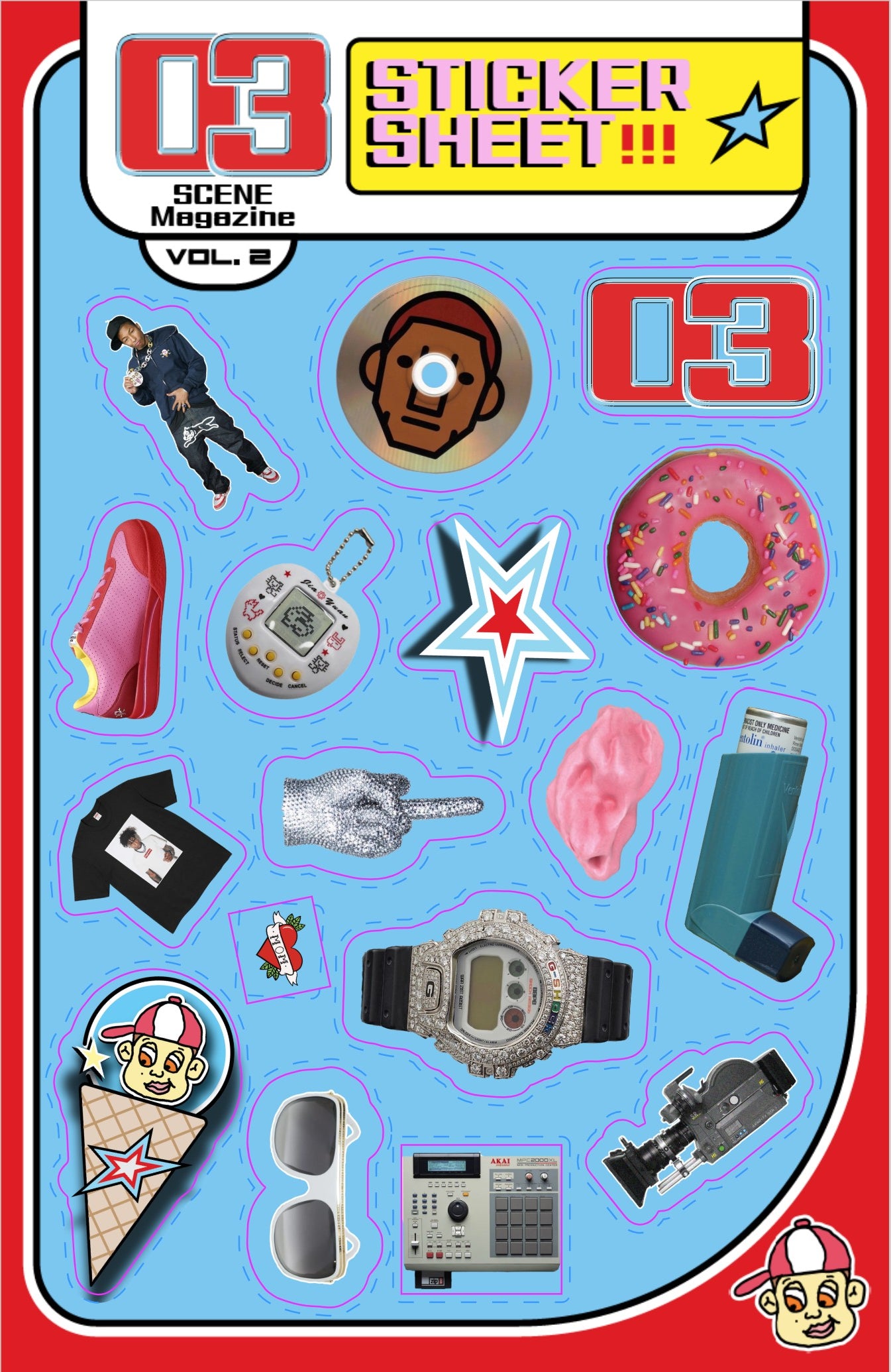 03 Scene Vol.2 Sticker Sheet